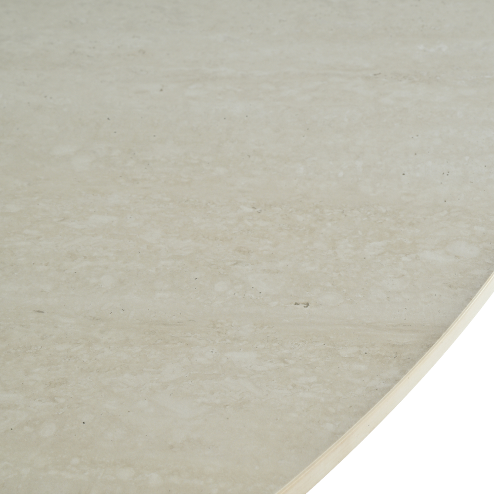 Table repas céramique D 120 cm