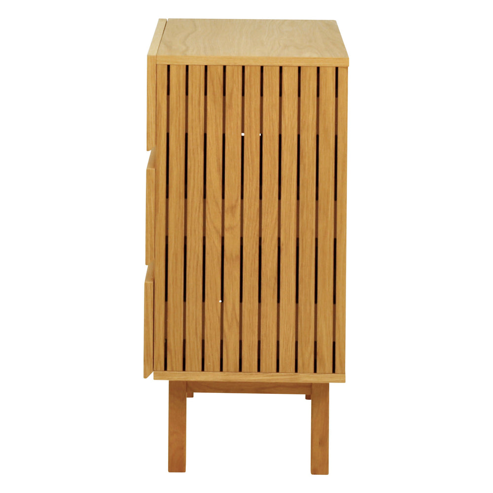 Commode 3 tiroirs naturel
 Prima