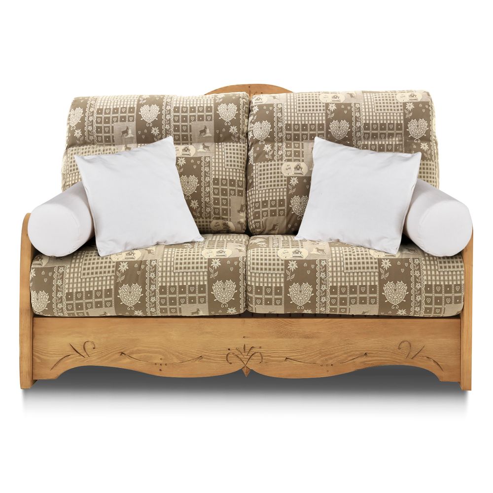 Canapé convertible 140 cm cervino taupe