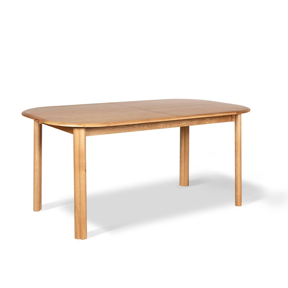 Table repas 160cm avec allonge chêne naturel SIROCCO
