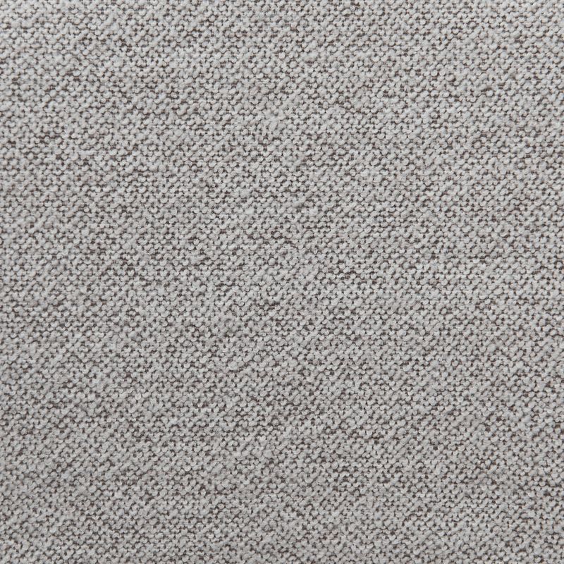 Chaise repas tissu marron et crème