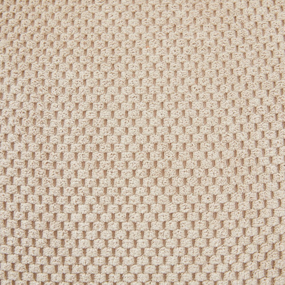 Fauteuil relax tissu argile