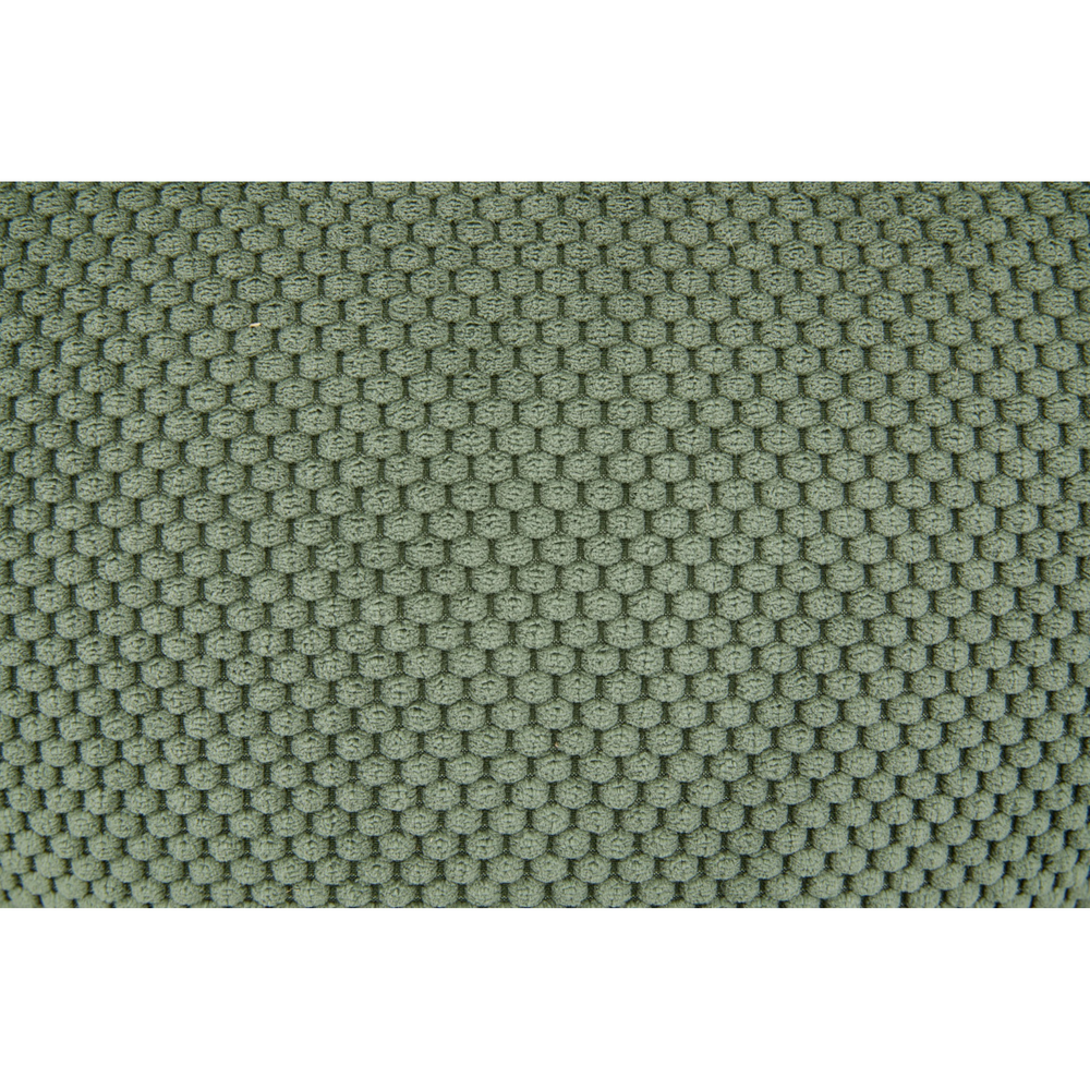 Fauteuil relax tissu vert foncé