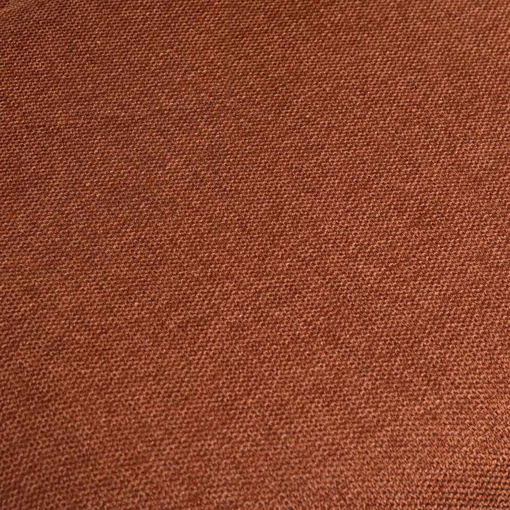 Chaise snack en tissu terracotta