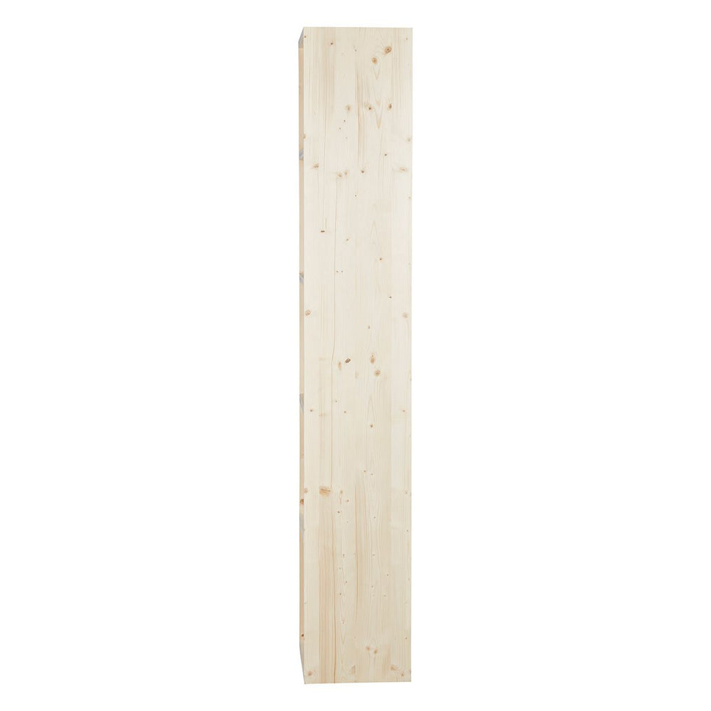 Cube de rangement pin brut 5 niches