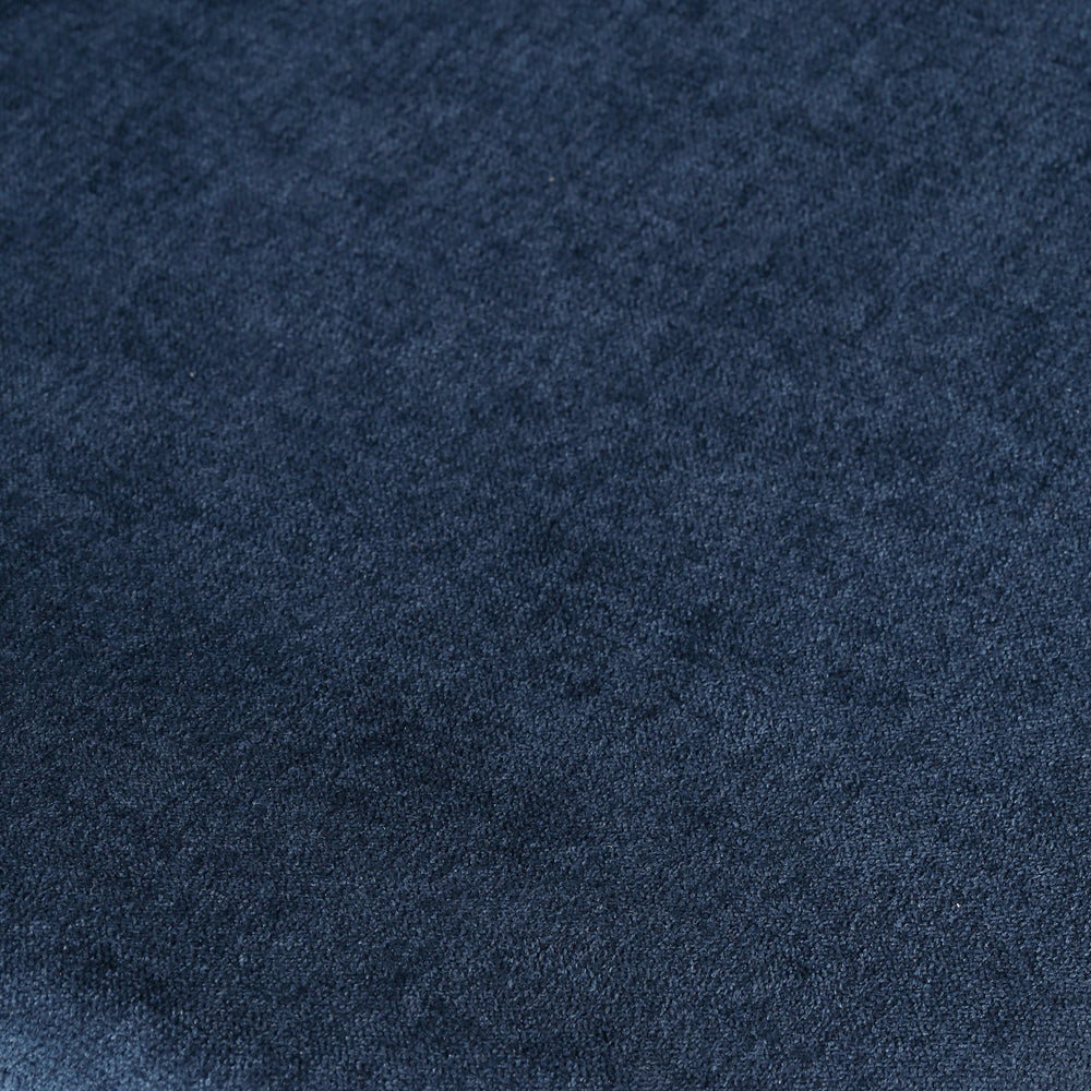 Chaise repas tissu bleu foncé Zinia